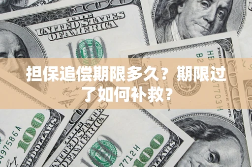 北京担保追偿期限多久？期限过了如何补救？