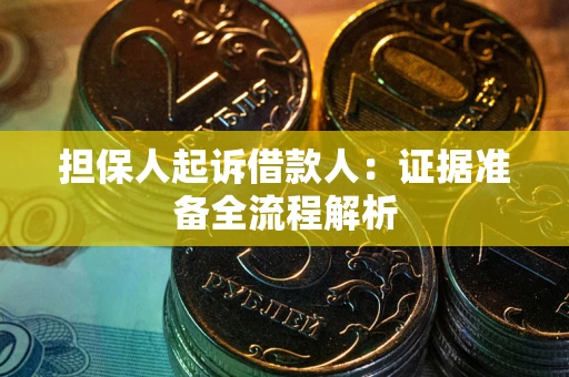 北京担保人起诉借款人：证据准备全流程解析
