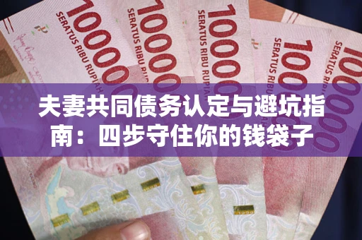 北京夫妻共同债务认定与避坑指南：四步守住你的钱袋子