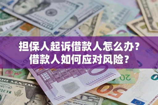北京担保人起诉借款人怎么办？借款人如何应对风险？